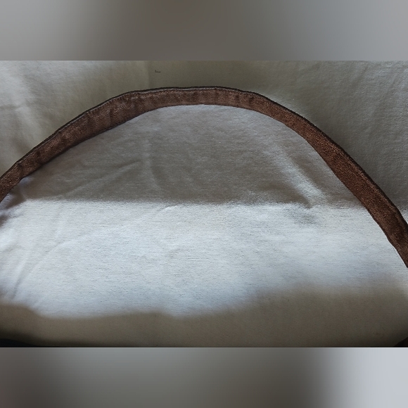 Lisa Lill Cream Brown Hobo Shoulder Bag - Picture 4 of 7